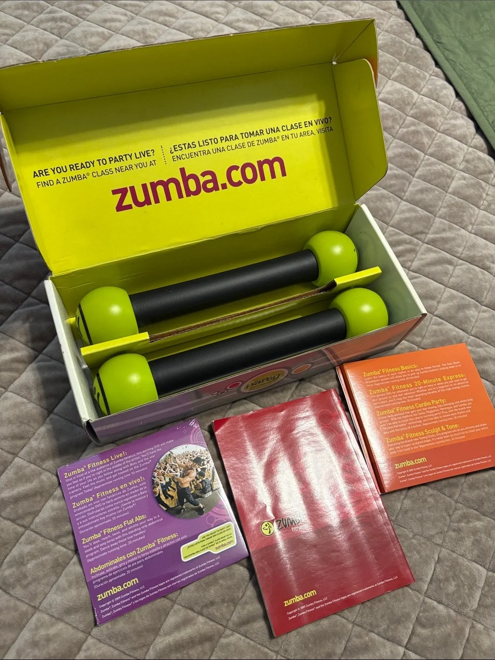 Zumba Fitness Orange & Purple 'Join The Party' Gift Box